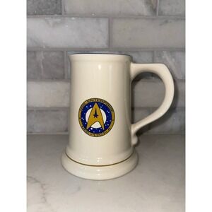 Pfaltzgraff Star Trek 1993 USS Enterprise‎ NCC-1701-A Beer Stein Mug